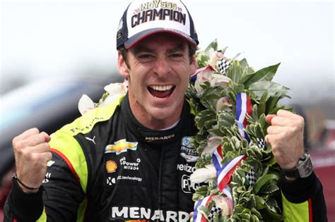 Simon Pagenaud, Patron of the Indianapolis 500 Miles with 